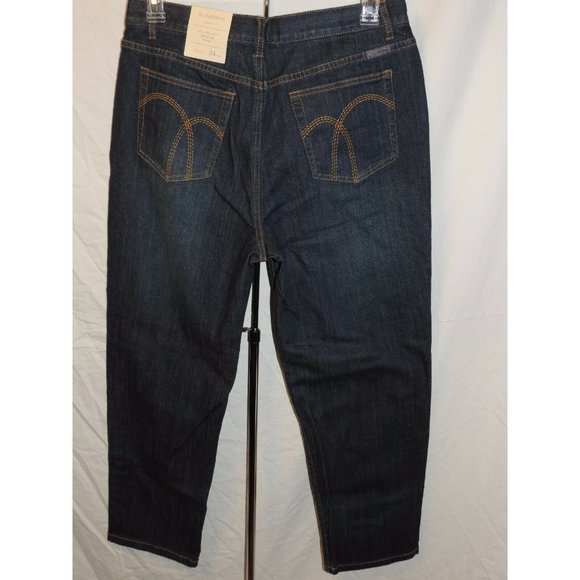 Liz Claiborne Classic Stretch Jeans Size 14 short - Picture 2 of 5